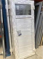 buitendeur kunsstof 1/4 glas, Enlèvement, Utilisé, Verre, Porte extérieure