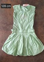 Groene jurk maat 128 cm Nieuw, PIROUETTE., Fille, Robe ou Jupe, Enlèvement ou Envoi
