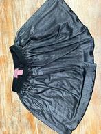 Zwarte glitterrok - maat 122/128, Kinderen en Baby's, Kinderkleding | Maat 122, Ophalen of Verzenden, Gebruikt, Meisje, Jurk of Rok