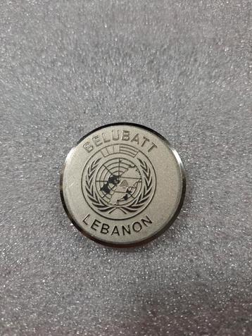 Souvenir coin 2014 Belubatt United Nations Lebanon beschikbaar voor biedingen
