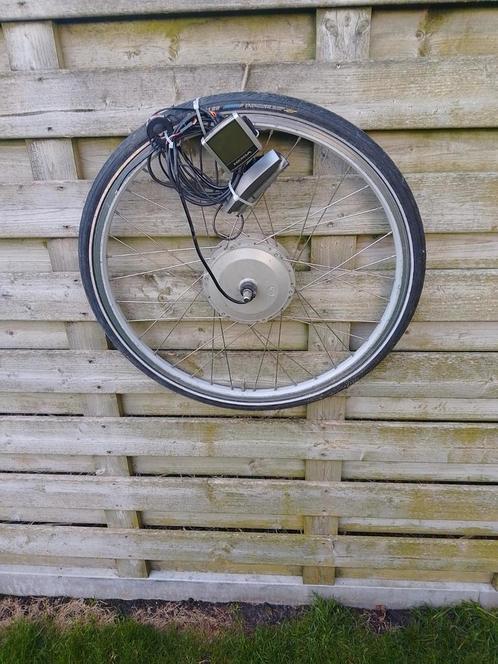 Drie elektrische voorwielen, Fietsen en Brommers, Fietsonderdelen, Zo goed als nieuw, Algemeen, Wiel, Ophalen