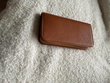 Heren toiletzak uit de jaren 50, leder, 25,5x13,5 cm, Ophalen of Verzenden, Heer