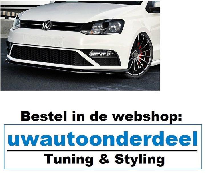 Spoiler Voorspoiler Lip Splitter Geschikt Voor Vw Polo GTI 6, Autos : Divers, Tuning & Styling, Envoi