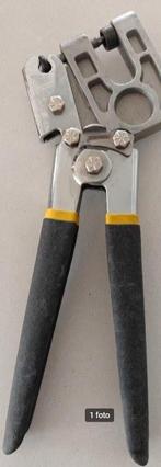 Profielverbindingstang voor metal studs voorzetwanden, Doe-het-zelf en Bouw, Ophalen of Verzenden, Gebruikt