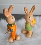 Paasdecoratie : koppel haasjes, Enlèvement ou Envoi, Comme neuf