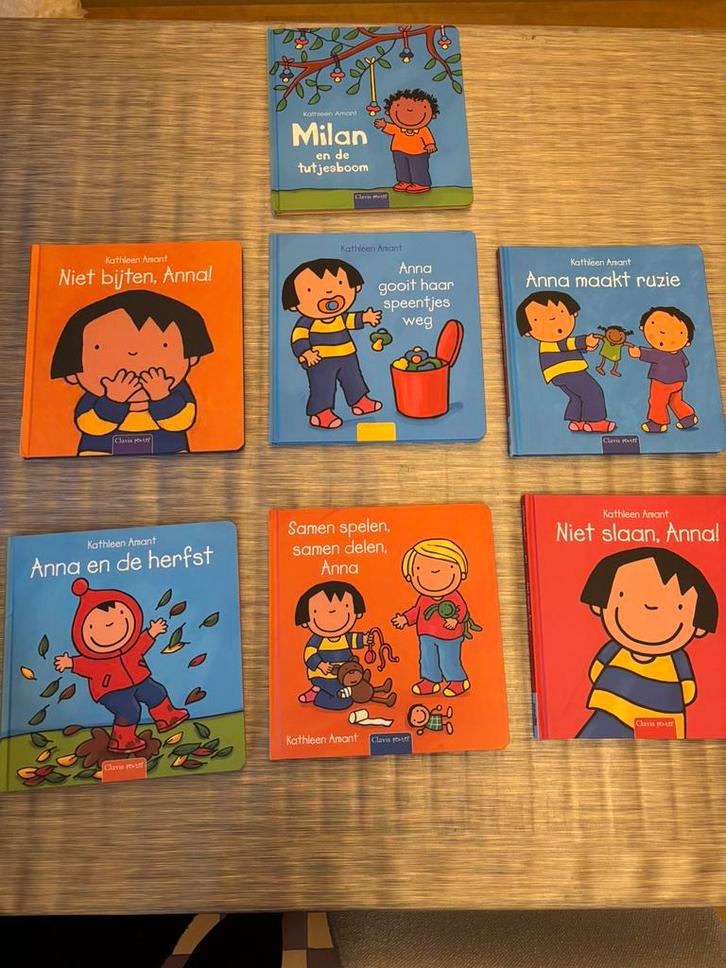 Kathleen Amant - 7 Anna boeken, Livres, Livres pour enfants | 0 an et plus, Enlèvement