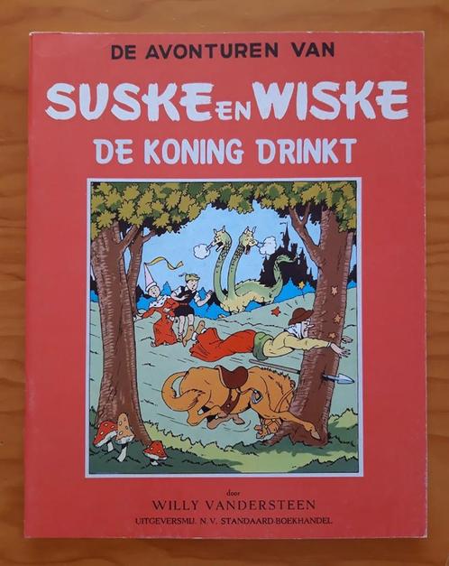 Suske & Wiske De Koning Drinkt SC04 Het Nieuwsblad,Het Volk, Livres, BD, Neuf, Une BD, Envoi