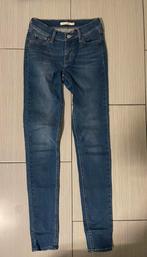Levi’s 710 Super Skinny – Blauw – W26 L32, Kleding | Dames, Spijkerbroeken en Jeans, Ophalen, Zo goed als nieuw, Blauw