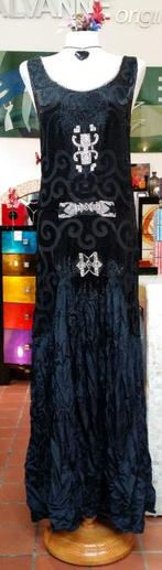 Robe de soirée 1925/1930, Antiek en Kunst, Antiek | Kleding en Textiel, Ophalen of Verzenden