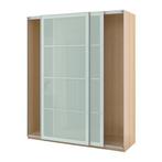 Pax Ikea schuifdeuren voor kleedkamer 150x236 cm, Huis en Inrichting, Ophalen, Zo goed als nieuw, Glas