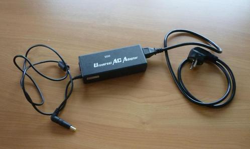 Zwarte 90 Watt universele AC adapter met variabele voltage, Computers en Software, Pc- en Netwerkkabels, Ophalen of Verzenden