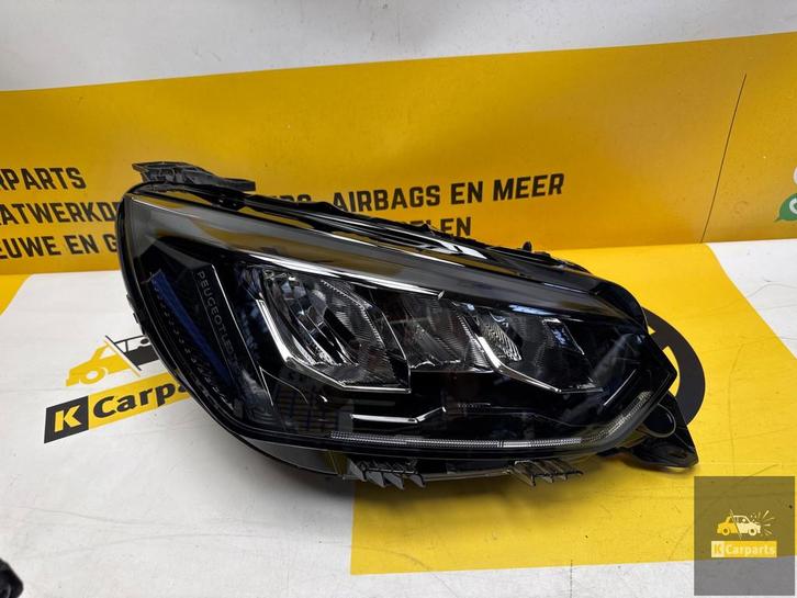 Koplamp PEUGEOT Rechts 208 II 2 2008 II 2 LED 19-23, Auto-onderdelen, Verlichting, Peugeot, Gebruikt