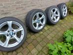 Velgen + zomerbanden BMW, Auto-onderdelen, Banden en Velgen, Ophalen, Banden en Velgen, 17 inch, Zomerbanden