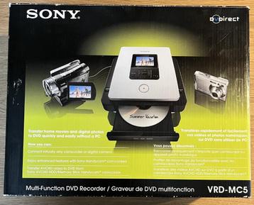 Enregistreur DVD multifonction Sony VRD-MC5 disponible aux enchères