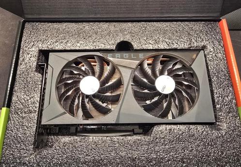 GeForce RTX 3060 Ti EAGLE OC 8G (rev. 2.0), Computers en Software, Videokaarten, Zo goed als nieuw, Nvidia, PCI-Express 4.0, GDDR6