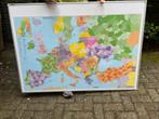Kader - magneetbord Europa kaart, Huis en Inrichting, Woonaccessoires | Memoborden, Ophalen, Magneetbord