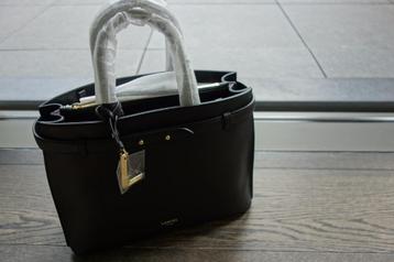 Sac "Faubourg" cuir M noir "LANCEL" Envoi compris beschikbaar voor biedingen