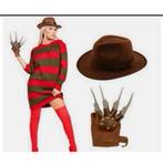 Freddy Krueger verkleed set carnaval halloween maat M / L, Kleding | Dames, Carnavalskleding en Feestkleding, Ophalen of Verzenden