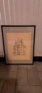 Sint martinuskerk aalst, Antiek en Kunst, Kunst | Etsen en Gravures, Ophalen
