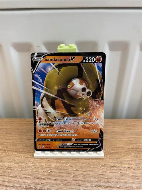 Sandaconda V 108/192 - Pokemon kaart, Hobby en Vrije tijd, Verzamelkaartspellen | Pokémon, Nieuw, Losse kaart, Foil, Ophalen of Verzenden