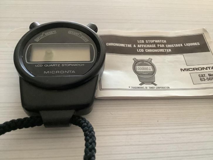 Chronometer, Sport en Fitness, Fitnessmaterialen, Zo goed als nieuw, Overige typen, Ophalen of Verzenden