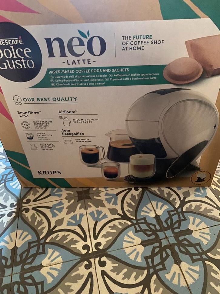 Krups NESCAFÉ DOLCE GUSTO NEO, Electroménager, Cafetières, Neuf, Dosettes et capsules de café, Cafetière, 1 tasse, Enlèvement