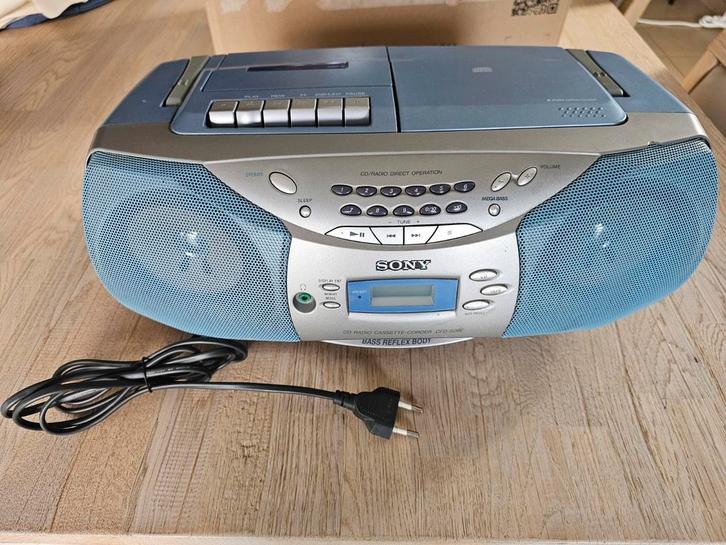 Radio Cassette CD Sony CFD-S26L Vintage, TV, Hi-fi & Vidéo, Radios, Radio, Enlèvement