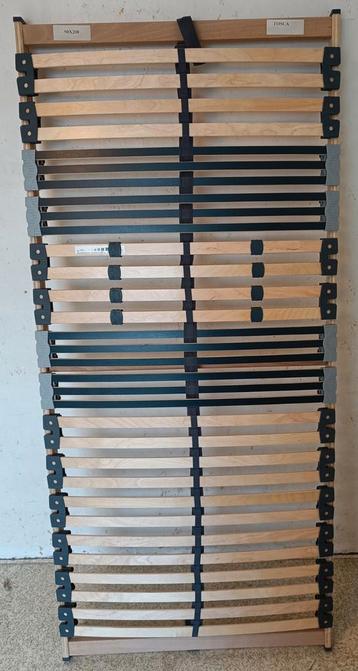 Lattenbodem eenpersoonsbed, Huis en Inrichting, Ophalen, Gebruikt, 90 cm, Eenpersoons
