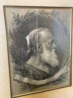 Dessin d'Hendrik Conscience, Antiquités & Art, Antiquités | Livres & Manuscrits, Enlèvement