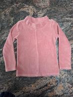 Pull à col roulé en velours rose t 98-104, Comme neuf, Fille, Chemise ou À manches longues, Enlèvement ou Envoi