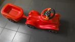 Bobby Car rouge avec remorque, Kinderen en Baby's, Ophalen, Gebruikt, Loopvoertuig