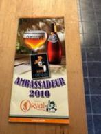trappist orval folder ambassadeur 2010, Verzamelen, Biermerken, Nieuw, Overige merken, Overige typen, Ophalen of Verzenden