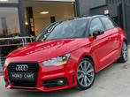 Audi A1 Sportback 1.6 TDi Ambition S line CLIM NAVI, Auto's, Voorwielaandrijving, Stof, Zwart, 4 cilinders