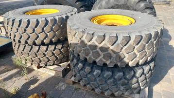 Michelin 16.00R20 on rim / 4 pieces / 90% beschikbaar voor biedingen