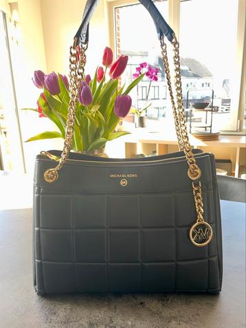 Handtas Michael Kors zwart goud  beschikbaar voor biedingen