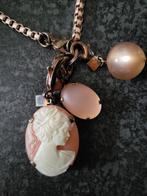 Lange ketting Camps & Camps, Handtassen en Accessoires, Kettingen, Nieuw, Ophalen of Verzenden, Roze, Overige materialen