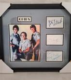 Frame met originele „CHIPS” handtekeningen, Verzamelen, Ophalen of Verzenden, Nieuw