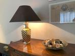 Tafellamp met messing voet, Ophalen, Gebruikt, 50 tot 75 cm, Klassiek