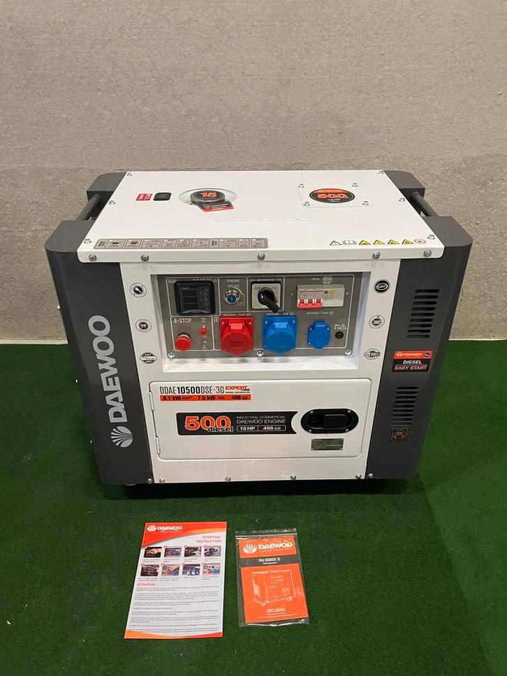 Nieuwe Daewoo 8.1KW dieselaggregaat 220/380V, Caravans en Kamperen, Caravanaccessoires, Nieuw, Ophalen