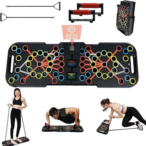 Surplex 41 in 1 halterplank met weerstandsbanden GRATIS LEV, Sport en Fitness, Fitnessmaterialen, Nieuw, Overige typen, Borst