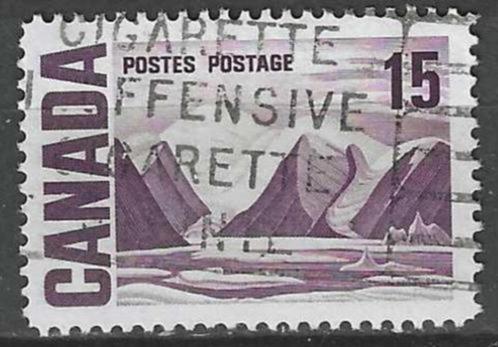 Canada 1967/1972 - Yvert 385 - Hedendaagse schilderijen (ST), Timbres & Monnaies, Timbres | Amérique, Affranchi, Envoi