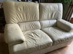 leren bank, Huis en Inrichting, Ophalen, 150 tot 200 cm, Tweepersoons, Zo goed als nieuw