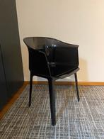 Zwart-bruine stoel Kartell, Huis en Inrichting, Stoelen, Overige materialen, Design, Eén, Zwart