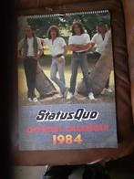 kalender Status Quo 1984, Verzamelen, Muziek, Artiesten en Beroemdheden, Ophalen of Verzenden