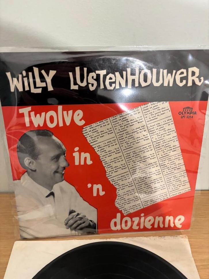 LP - Willy Lustenhouwer - twolve in 'n dozienne, Cd's en Dvd's, Vinyl | Nederlandstalig, Gebruikt, Overige genres, 12 inch, Ophalen of Verzenden