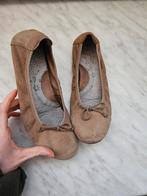 Ballerines daim beige, Kinderen en Baby's, Kinderkleding | Schoenen en Sokken, Ophalen, Gebruikt