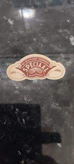 Oud bieretiket speciaal br Bafcop gerniers Sweveghem, Ophalen of Verzenden, Zo goed als nieuw