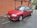 Peugeot 306 cabriolet oldtimer, Auto's, Voorwielaandrijving, Zwart, Cabriolet, Leder