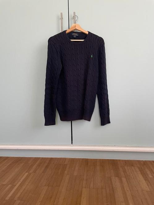 Marineblauwe trui van Ralph lauren, Kleding | Heren, Truien en Vesten, Zo goed als nieuw, Maat 56/58 (XL), Groen, Verzenden