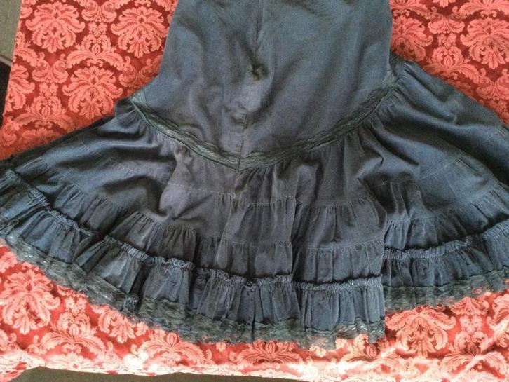 Jeff Gallano rok wijd uitlopend met kant, Kleding | Dames, Rokken, Gedragen, Blauw, Ophalen of Verzenden